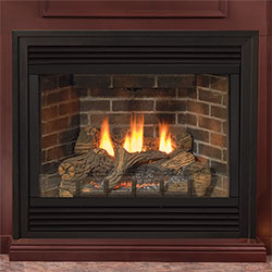 48" Tahoe Deluxe Direct Vent Fireplace (Millivolt/Pilot) - Empire Comfort Systems