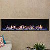 72" Boulevard Contemporary Linear Direct Vent Fireplace, Remote and LED Lighting (Electronic Ignition) - Empire Comfort Systems