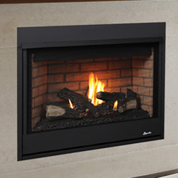 40" Merit Series Traditional Clean Face Direct Vent Fireplace (Millivolt/Pilot) - Superior