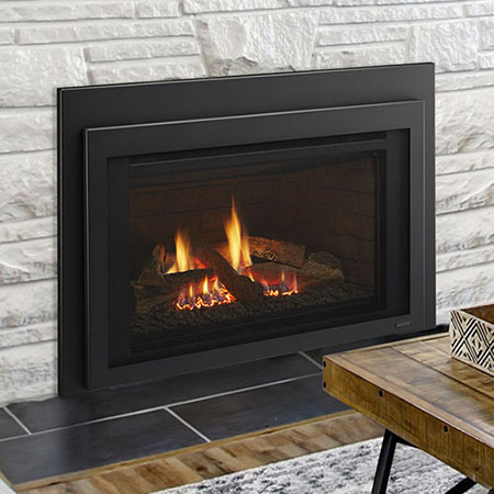 30" Jasper Contemporary IntelliFire Plus Direct Vent Fireplace Insert (Electronic Ignition) - Majestic