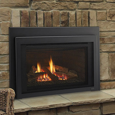 30" Jasper Contemporary IntelliFire Plus Direct Vent Fireplace Insert (Electronic Ignition) - Majestic