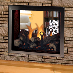 48" Covington Clear Total Signature Command Direct Vent See-Thru Fireplace (Electronic Ignition) - Monessen