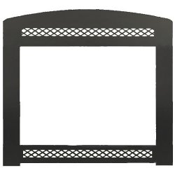 36" Classic Arched Front, Black Texture - Monessen