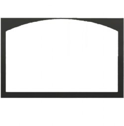 36" Classic Cabinet Door Frame, Black Texture - Monessen