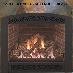 32" Lexington Direct Vent Fireplace with Liner, Facing and Blower (Millivolt/Pilot) - Monessen