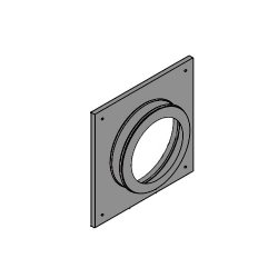 Dura-Vent Pro Ceiling Support / Wall Thimble Cover (4" x 6 5/8")