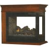 36" Tahoe Premium Direct Vent Peninsula Fireplace (Millivolt/Pilot) - Empire Comfort Systems