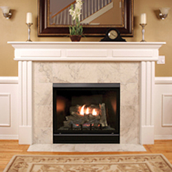 42" Tahoe Deluxe Clean Face Direct Vent Fireplace (Millivolt/Pilot) - Empire Comfort Systems
