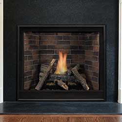 32" Tahoe Premium Traditional Clean Face Direct Vent Fireplace with Liner (Millivolt Pilot) - Empire Comfort Systems