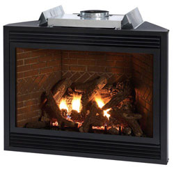 36" Tahoe Luxury Direct Vent Fireplace with Accent Lighting and Blower (Millivolt/Pilot) - Empire Comfort Systems