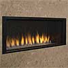 43" Custom Series Linear Contemporary Direct Vent Fireplace, Accent Lighting and Remote (Electronic Ignition) - Superior