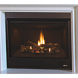 45" Pro Series Traditional Clean Face Direct Vent Fireplace (Millivolt Pilot) - Superior