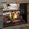 40" Signature Series See-Thru Traditional Clean Face Direct Vent Fireplace with Remote (Electronic Ignition) - Superior
