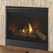 36" Meridian IntelliFire Plus Direct Vent Fireplace  (Electronic Ignition) - Majestic