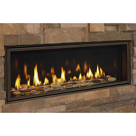 36" Echelon II IntelliFire Touch Direct Vent Linear Fireplace  (Electronic Ignition) - Majestic