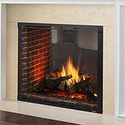 42" Marques II IntelliFire Touch See-Thru Direct Vent Fireplace  (Electronic Ignition) - Majestic