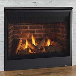 36" Quartz Traditional IntelliFire Direct Vent Fireplace  (Electronic Ignition) - Majestic