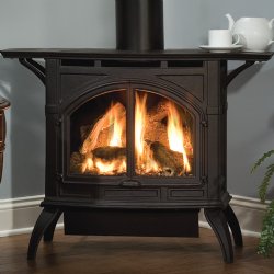 Heritage Premium Medium Direct Vent Cast Iron Stove (Electronic Ignition) - Empire Comfort Systems