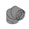 Dura-Vent Pro 90 Degree; Elbow Galvanized (5" x 8")