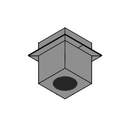 Dura-Vent Pro Cathedral Ceiling Support Box (4" x 6 5/8")